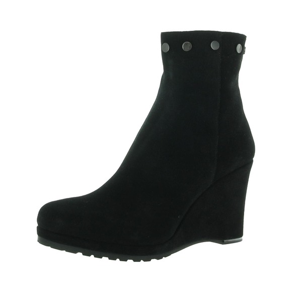 "VANELi Women's Jill Suede Wedge Boots - Size 7, Stylish Side Zipper Detail" - Picture 4 of 4